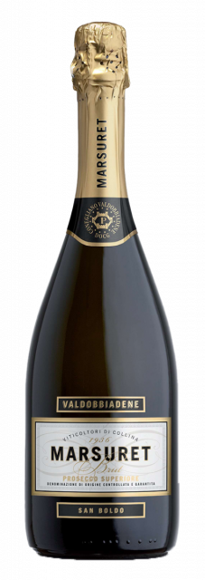 Masuret, Valdobbiadene, Prosecco Superiore, San Boldo, Brut, DOCG